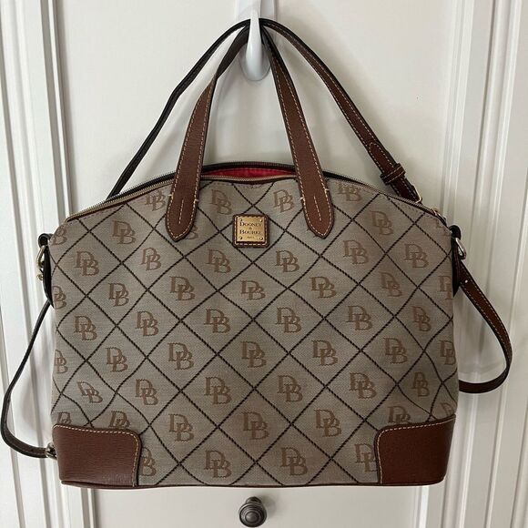 Dooney & Bourke Gretta Ruby Signature Shoulder Bag - Picture 1 of 10